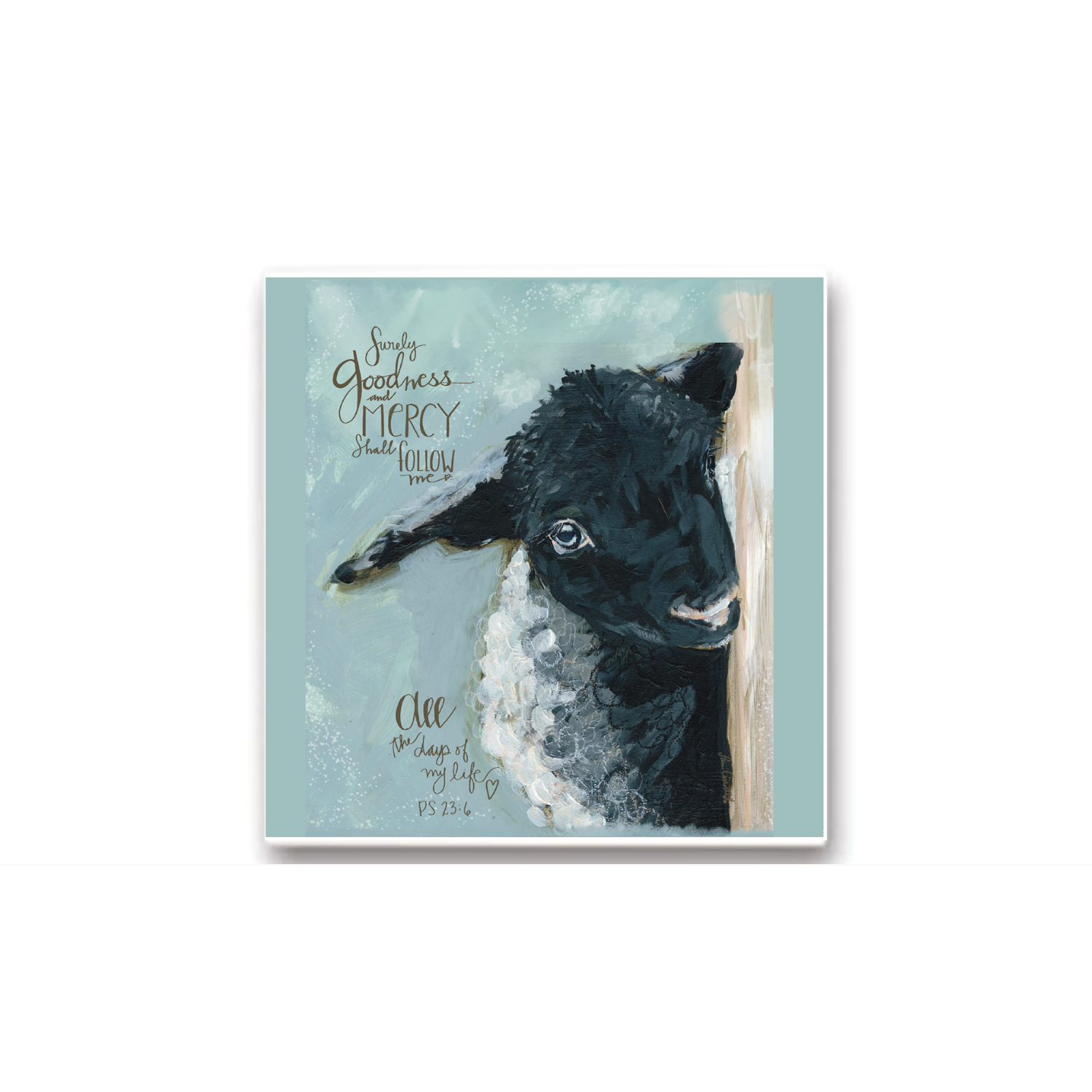 From The Heart Art - Vente Affiche d'art - Carreau en céramique Goodness Lamb0