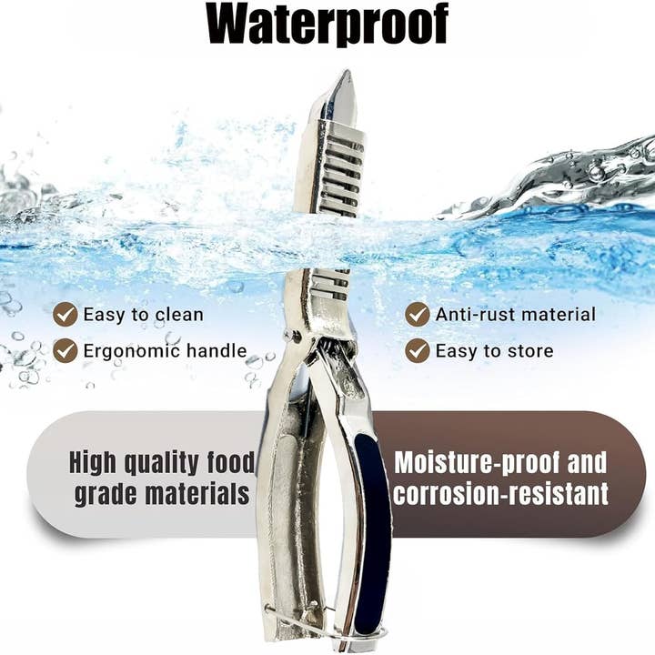 VIGOR - Wholesale Kitchen Tool/Gadget - Stainless Steel Rib Prep Tool Membrane Remover Ergonomic1