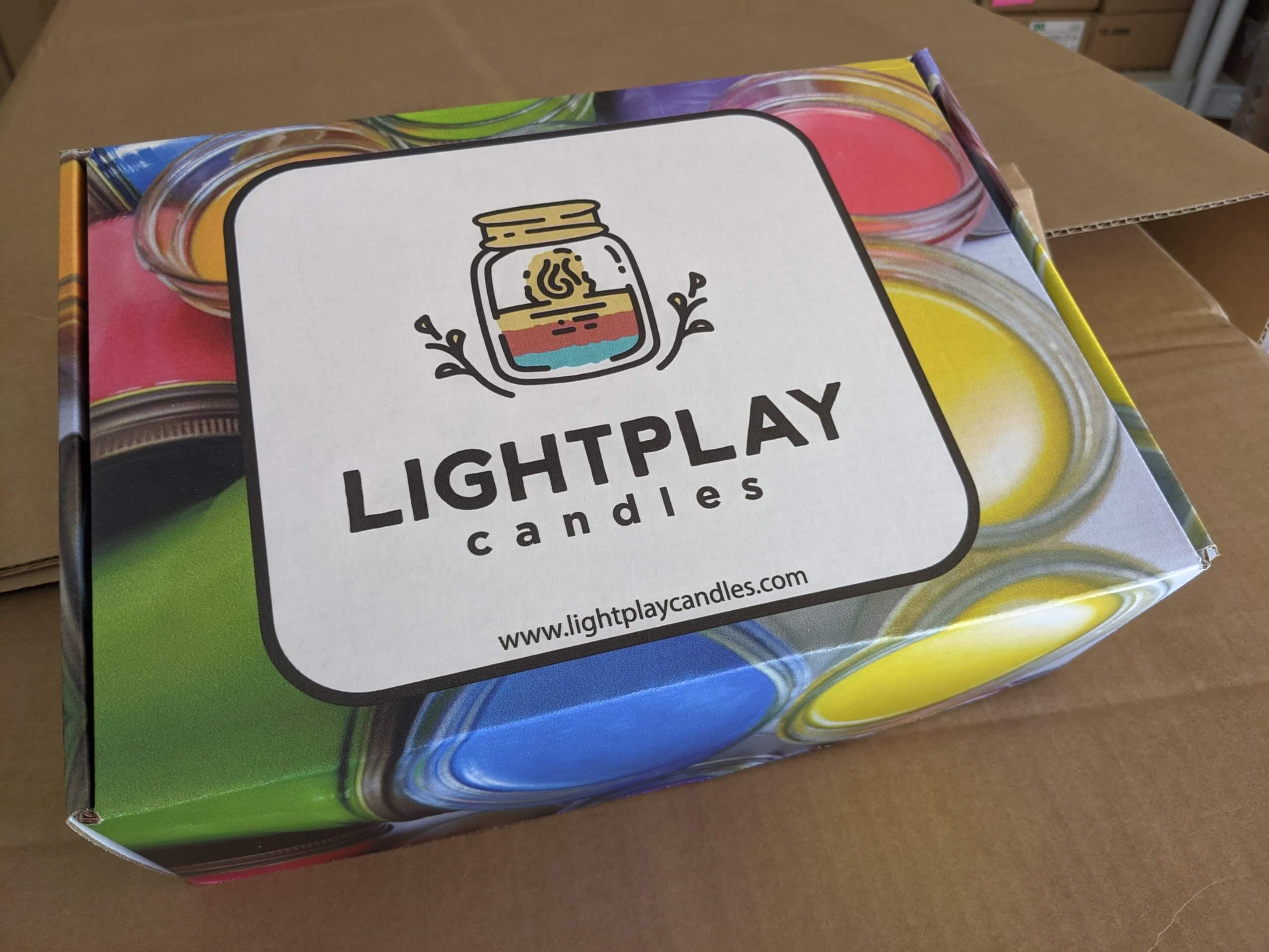 Lightplay Candles - Wholesale Novelty Candle - Glow/UV Waxplay in a Box Gift Set - 110F Melting Soy UV1