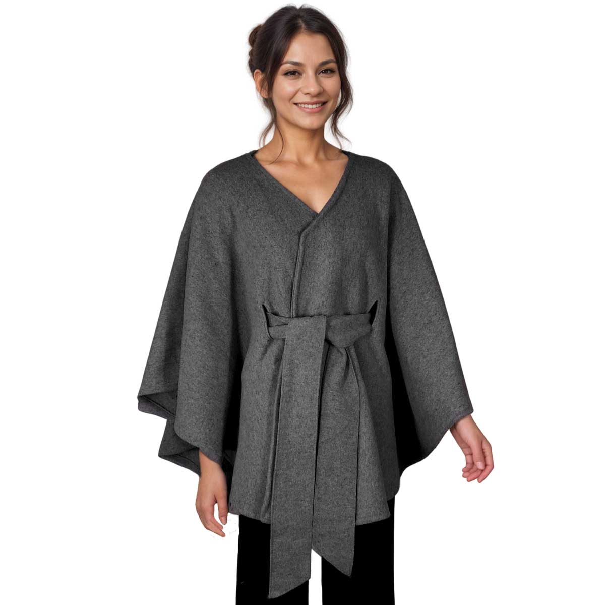 The Magic Scarf Company – Engroshandel Kappe - Dame – LC15 - Kåber med luksuriøs uldfornemmelse og bælte6