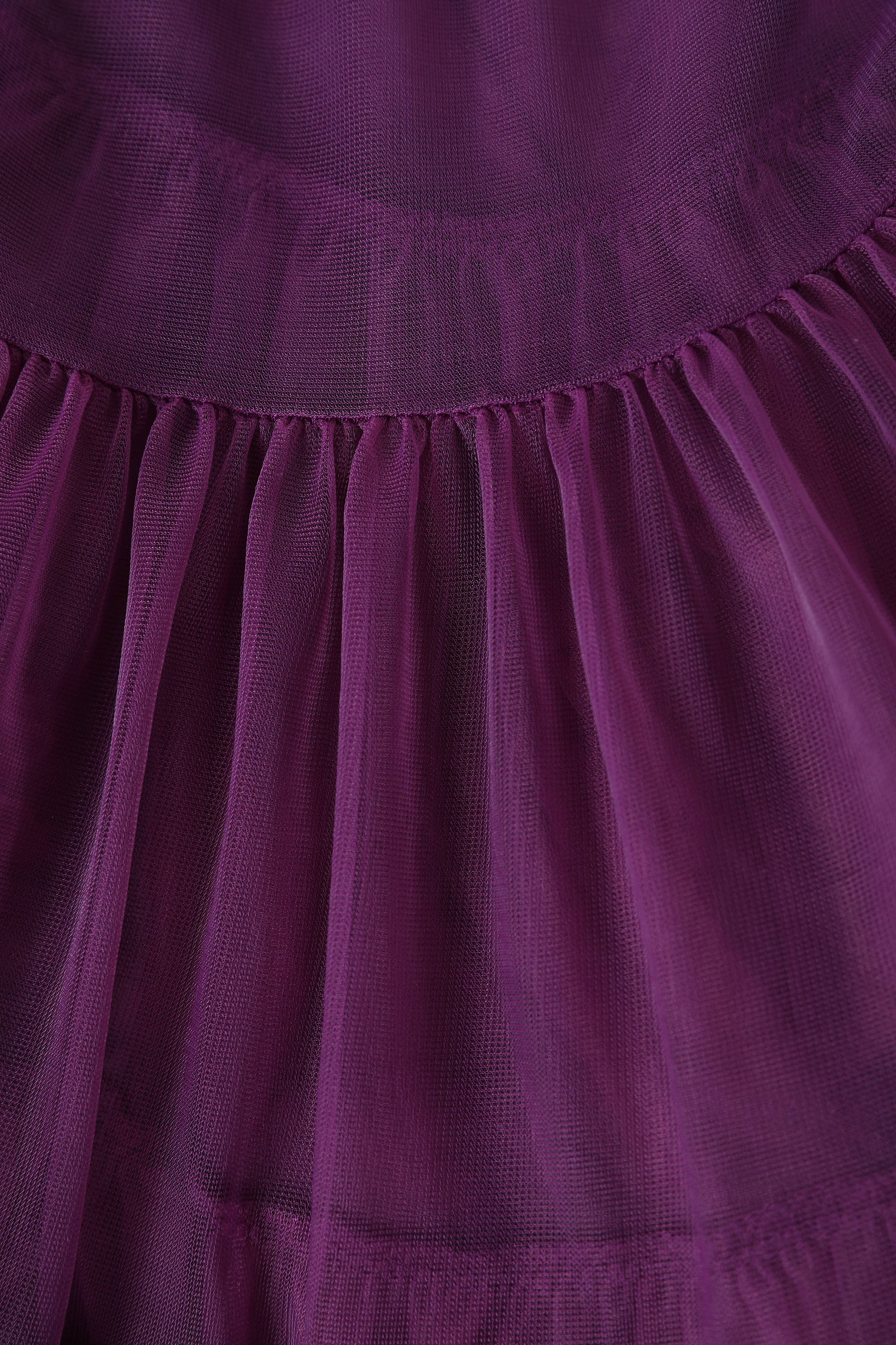 Dolly & Dotty – Saia - Mulher por atacado – Casaco Roxo Macio e Fofo 25,5 Polegadas8