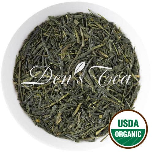 Organic Sencha for wholesale by Den's Tea