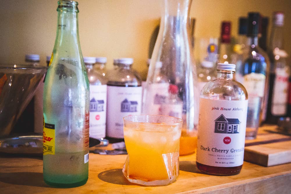 Pink House Alchemy - Wholesale Cocktail Mix/Syrup - Dark Cherry Grenadine Simple Syrup1