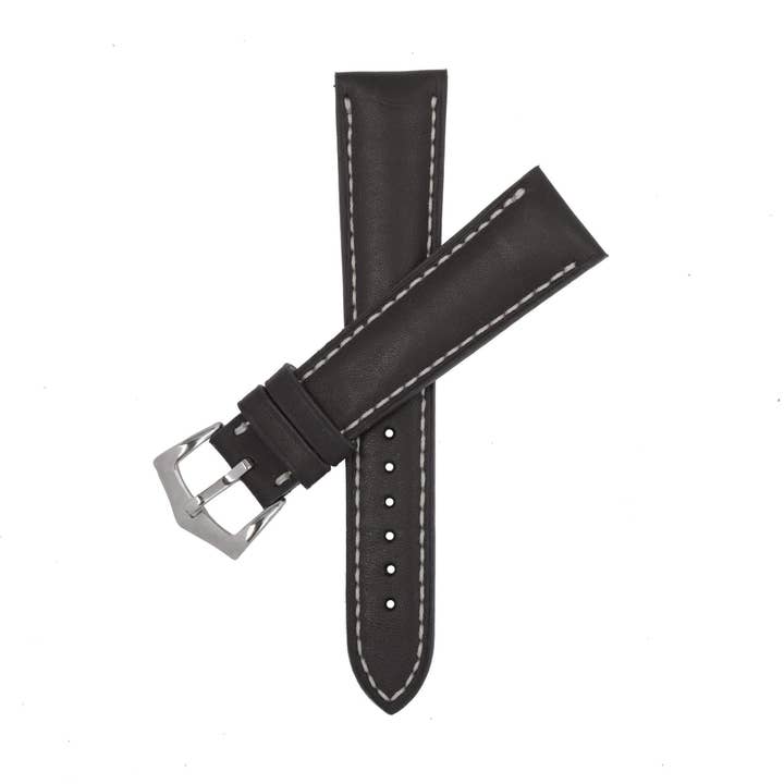Bracelet de montre en cuir Barenia pour la vente par MilanoStraps