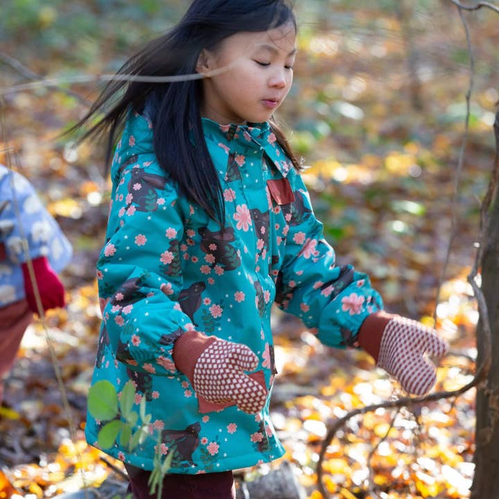 Winter Rabbits Recycled Waterproof Adventure Winter Coat for wholesale by Little Green Radicals EU