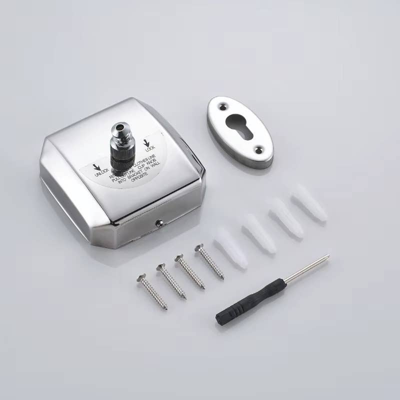 VIGOR - Wholesale Clothes Hangers - Retractable Clothesline Indoor Heavy Duty 304 Stainless9