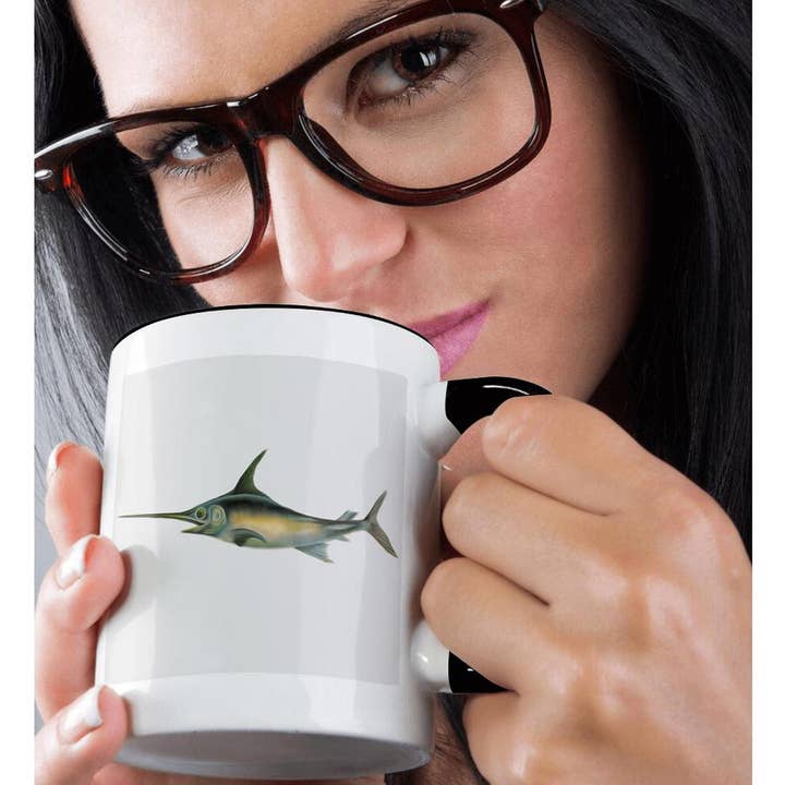 3dRose - Wholesale Coffee Mug - 3dRose, Vintage Illustration Of A Swordfish, Mug1
