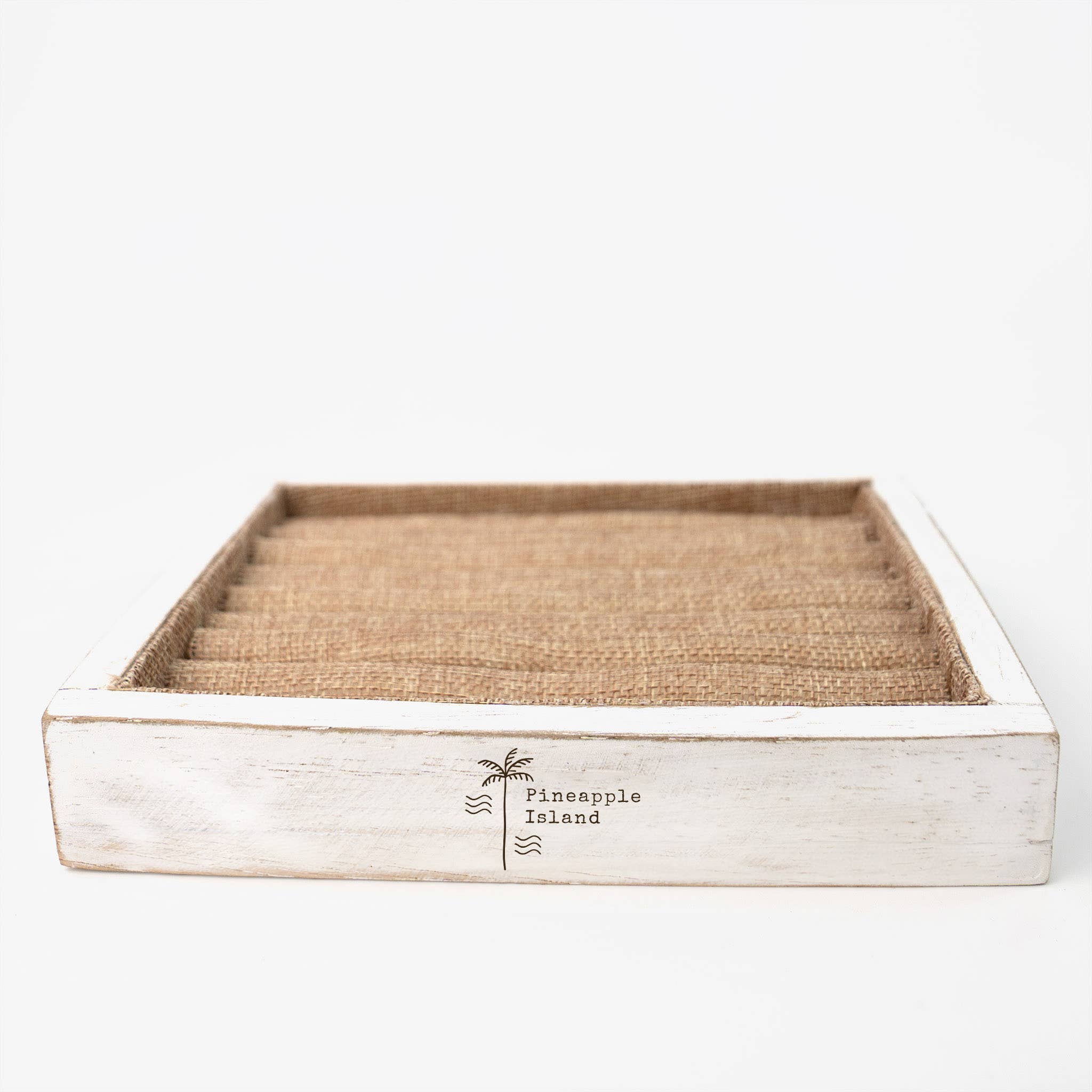 Pineapple Island – Suporte de joias e exposição por atacado – Pequeno expositor de anéis de madeira - estoque não incluído1