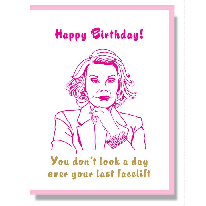 RIP Joan Rivers Card for wholesale by Smitten Kitten