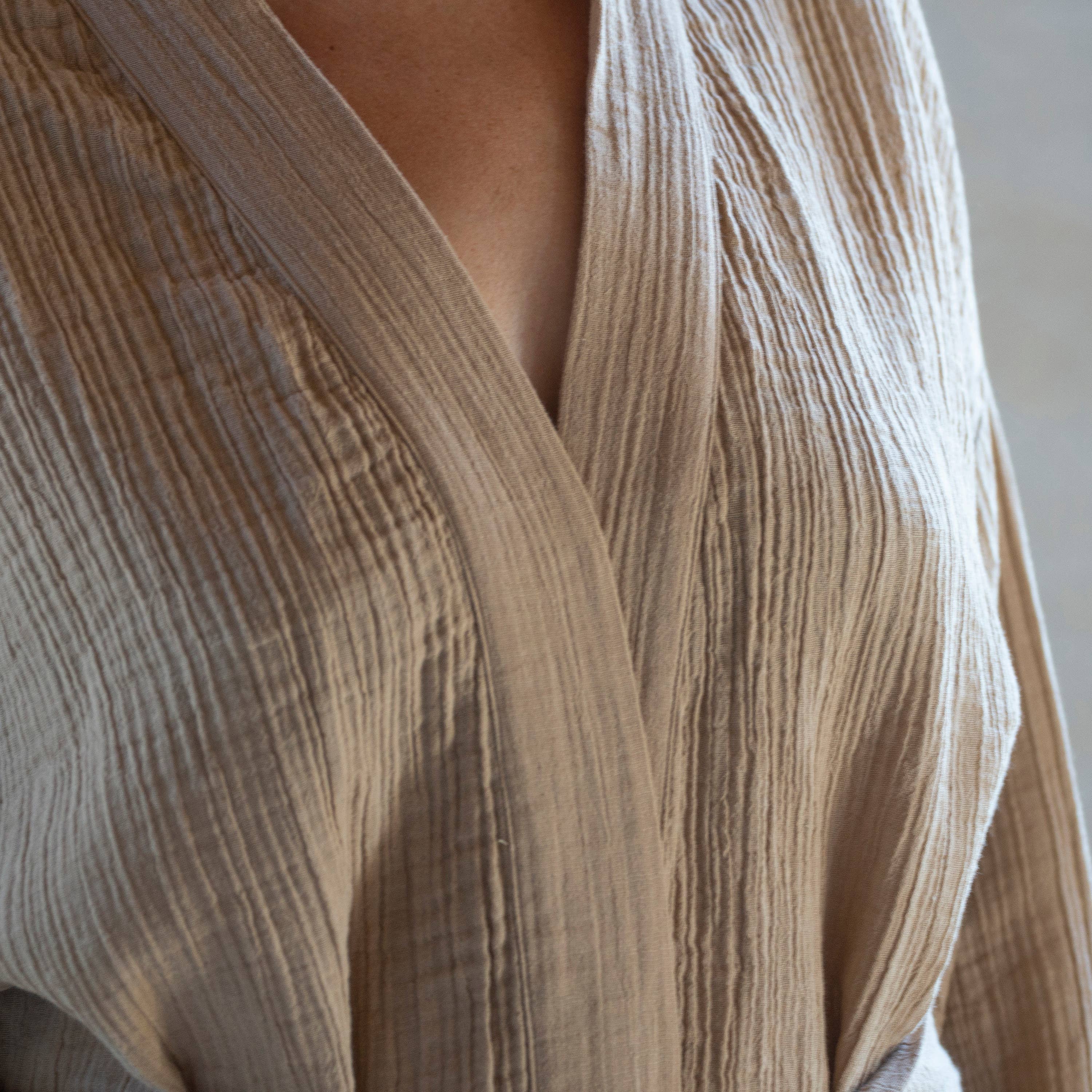 loom.ist - Wholesale Robe - Women's - Muslin double-layered cotton robe31