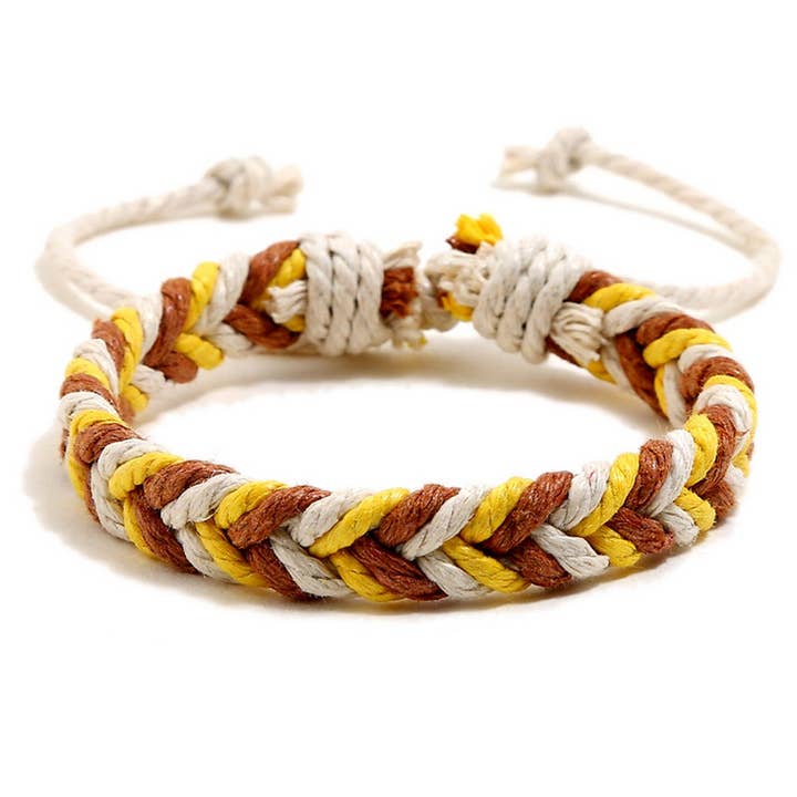 ACCITY - Wholesale Woven/Braided Bracelet - NEW COLOR HEMP ROPE COUPLE BRACELET_CWMM4457