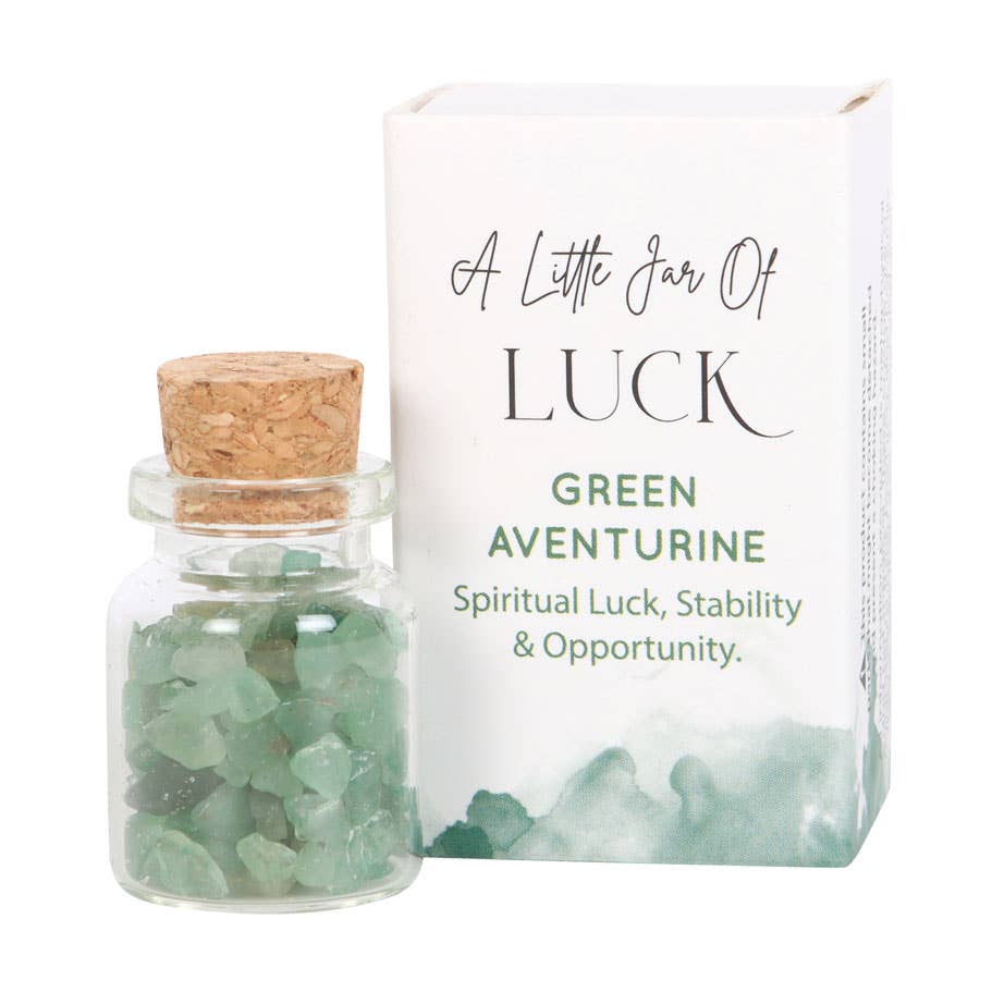 Something Different Wholesale - Wholesale Spiritual Stone/Crystal - Jar of Luck Aventurine Crystal in a Matchbox4