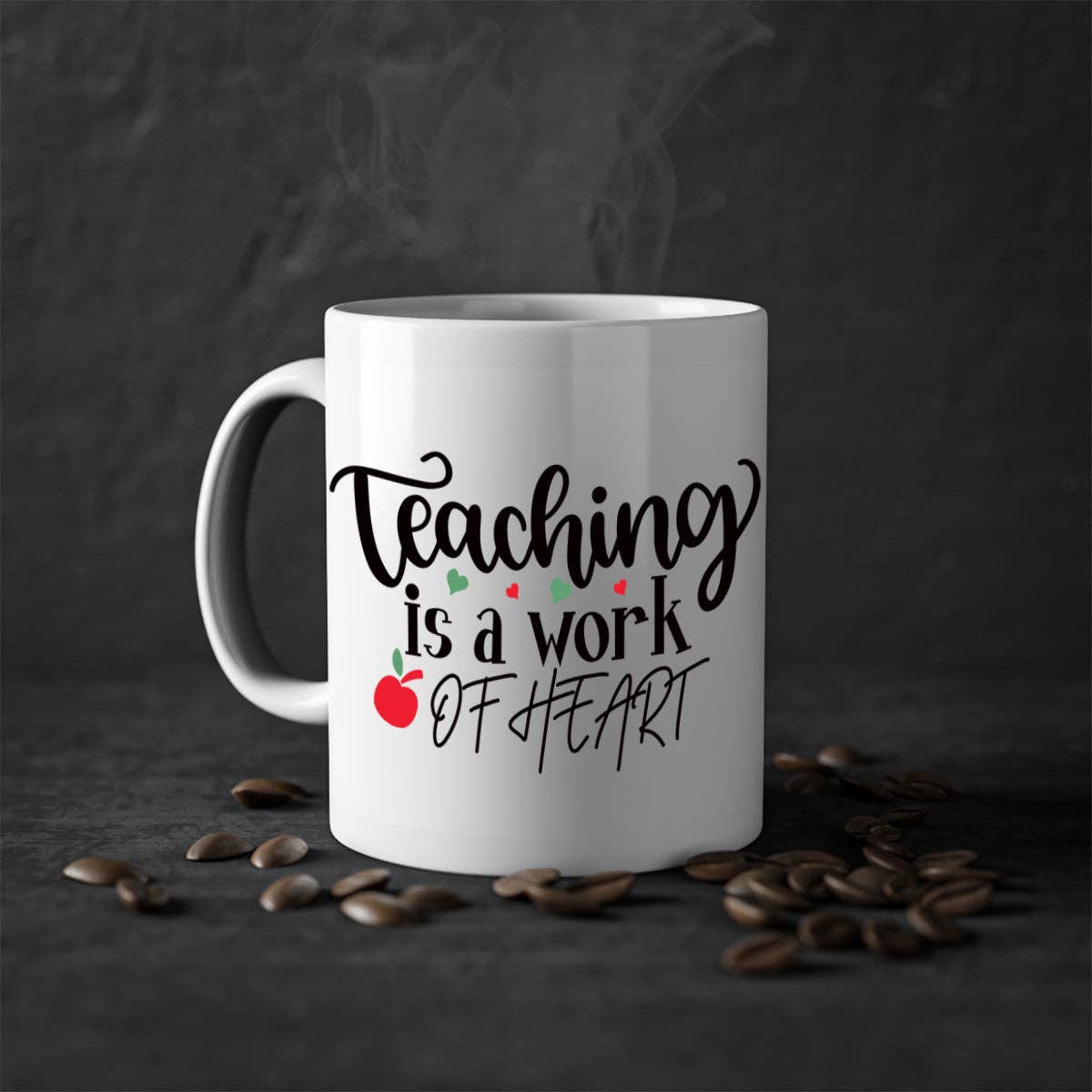 Mugs R Us - Wholesale Coffee Mug - teaching is a work of heart Style 130#- teacher-Mug / Coffee Cup13