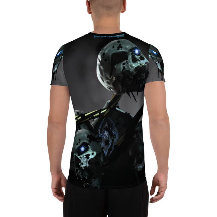 RAZRWING- S.KULL T.IPPED S.PADED B.LOOD T-shirt voor wholesale door RAZRWING