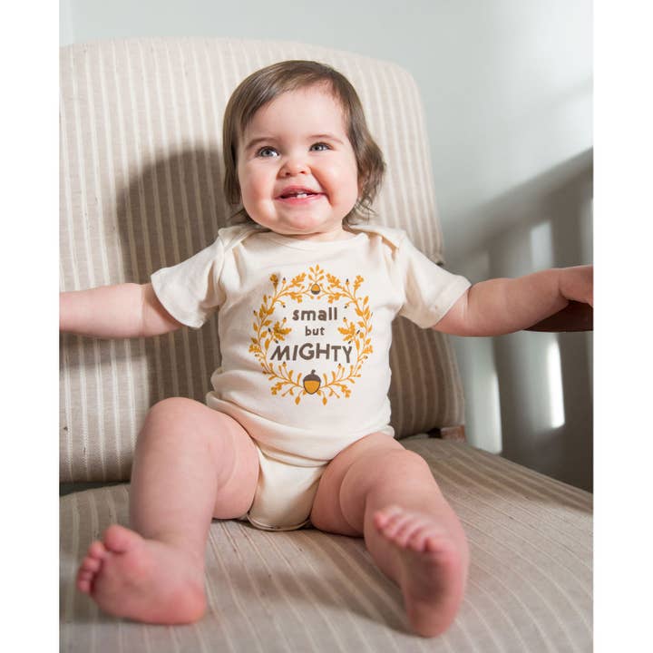 Soul Flower - Wholesale Bodysuit (Non-Footed) - Baby - Small But Mighty Boho Baby Onesie - Organic Baby Bodysuit