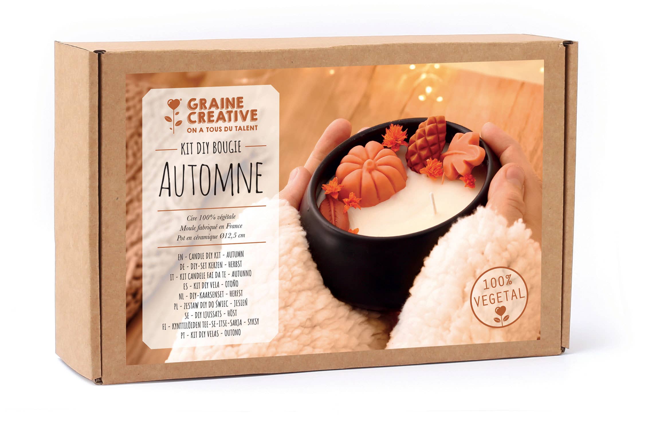 Graine Créative - Wholesale DIY Craft Kit - DIY AUTUMN CANDLE KIT6