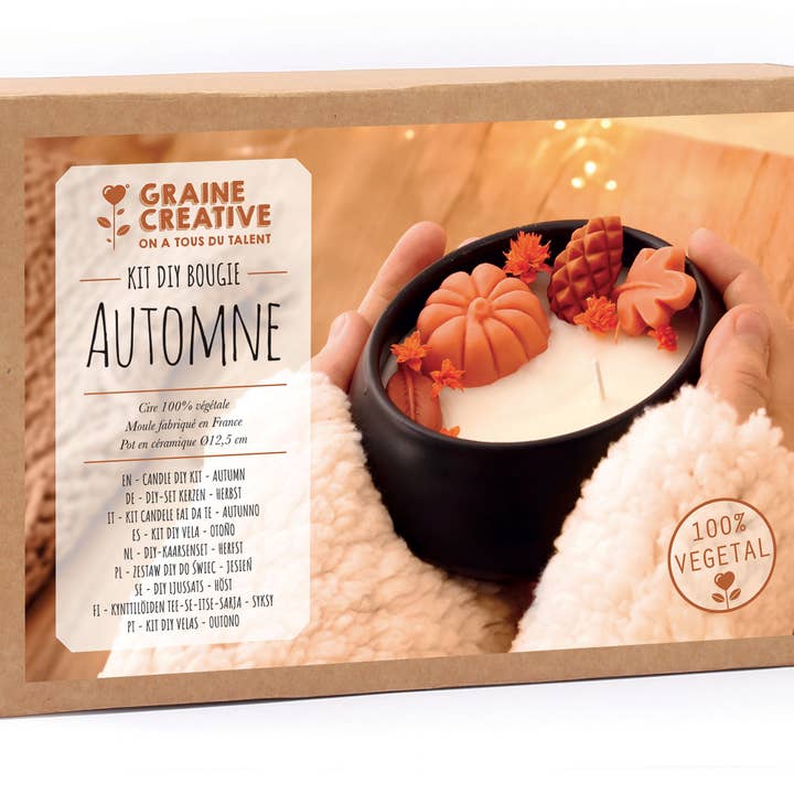 Graine Créative - Wholesale DIY Craft Kit - DIY AUTUMN CANDLE KIT6