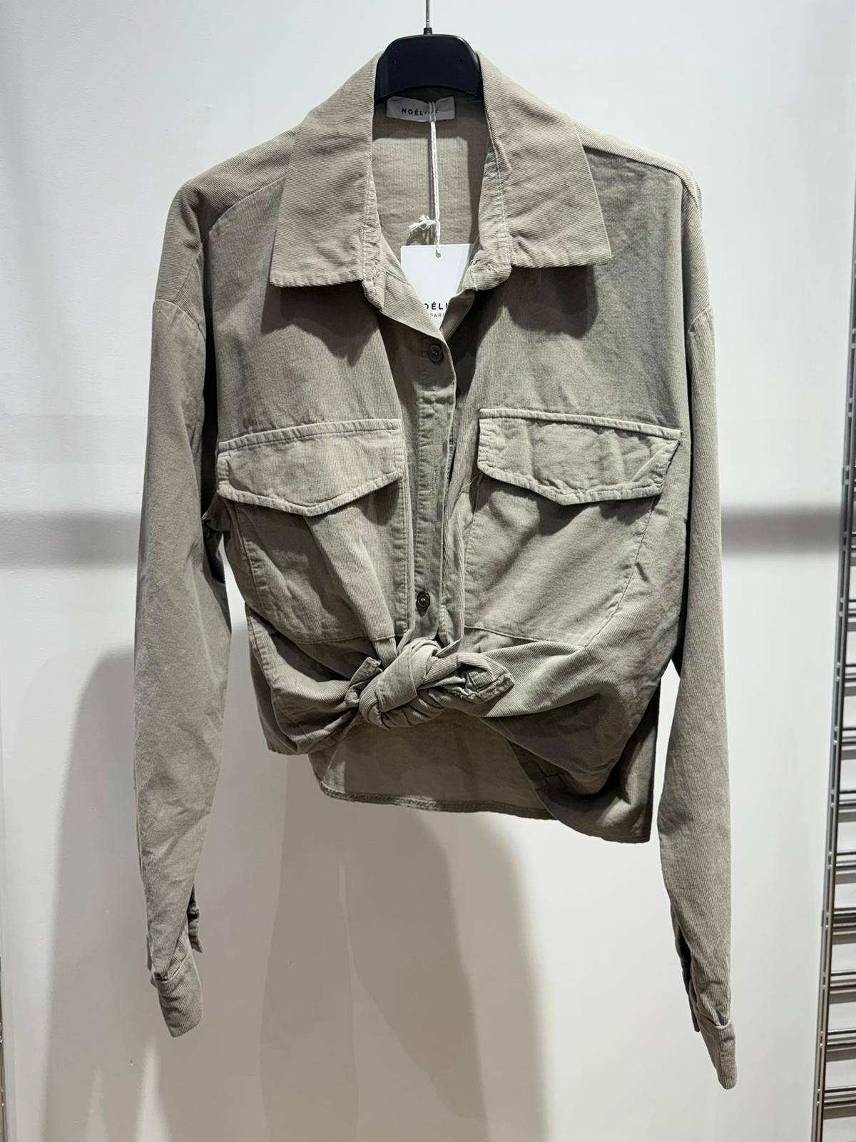 NOELINE - Wholesale Button Down Shirt - Women's - Velvet shirt 203448