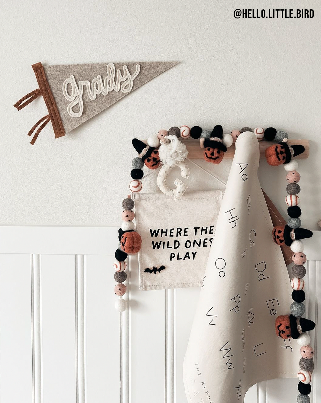 Cherrypick - Wholesale Sign - Where The Wild Ones Play Canvas Hang Sign - Kids Decor4