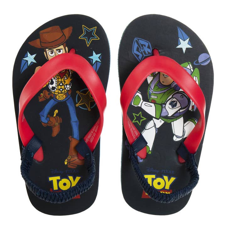 Disney Cars Flammen-Rennfahrer Flip Flops (Kleinkinder/Kinder) für den Großhandel von Josmo Shoes Inc