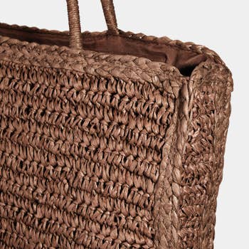 This $27 rattan shoulder bag is perfect for your summer vacation