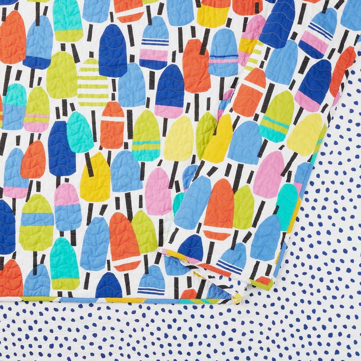 Peking Handicraft – Conjuntos de cama por atacado – CONJUNTO DE EDREDÃO BUOYS FQ - 3 PEÇAS - Kate Nelligan2