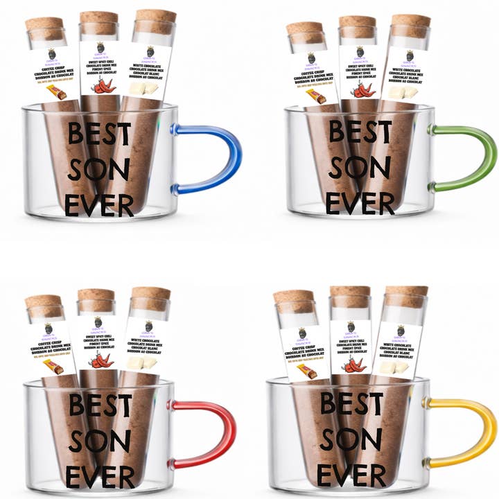Espresso Mokken Chocoladedrank Mix 4-delige Set Proefpakketten - BESTE ZOON voor wholesale door Oba's Snacks