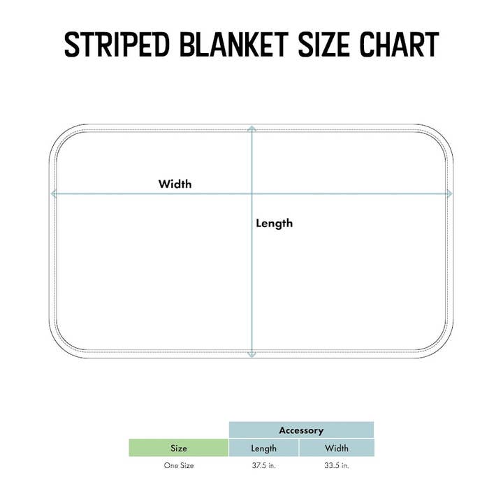 Creative Knitwear - Wholesale Bedding Blanket - Kids & Baby - Custom Infant and Toddler Striped Blanket