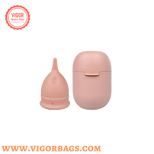 VIGOR - Vente Coupes menstruelles - Lot de plusieurs tasses réutilisables Lady Period et étui de transport personnel6