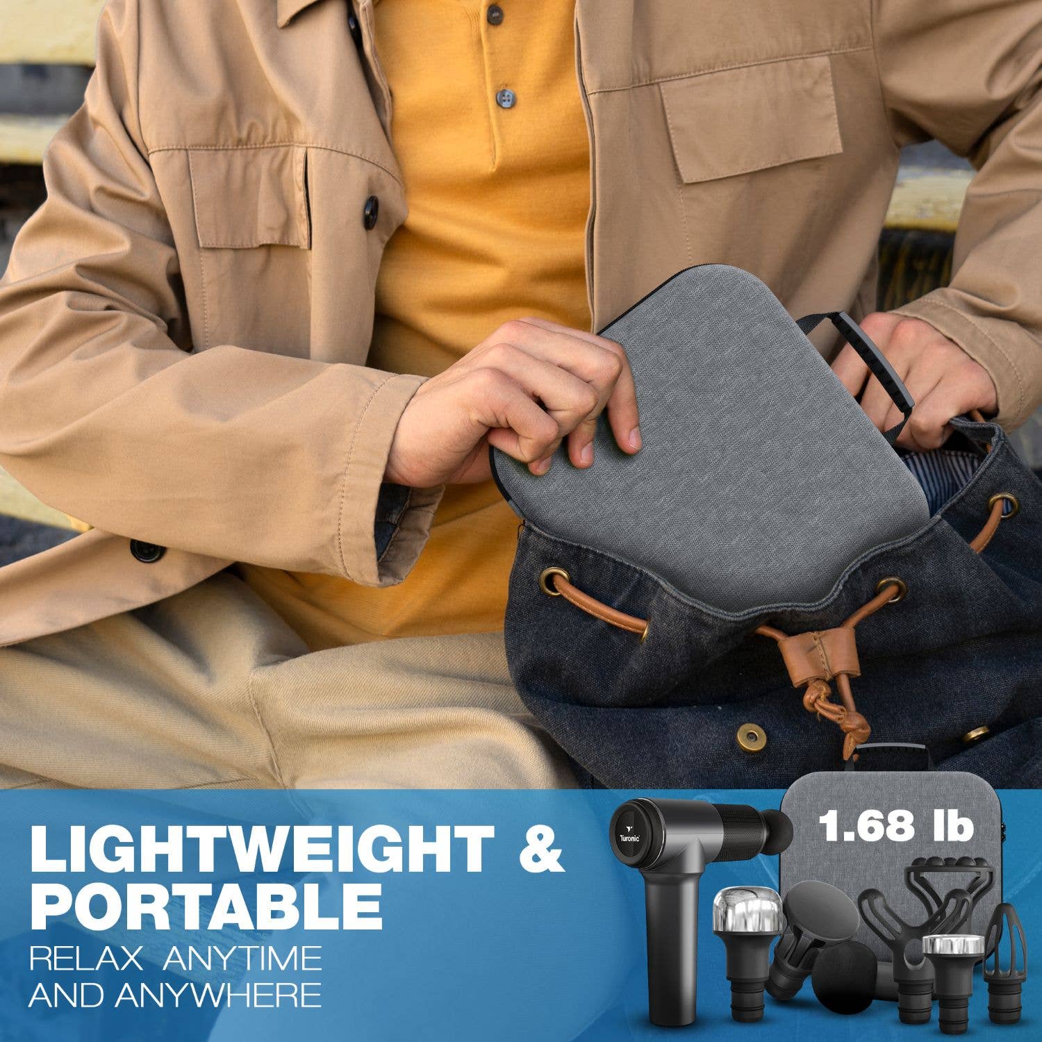 Productech – Großhandel Massagegeräte – Turonic GM5 Tiefengewebe-Massagegerät zur Muskelentspannung (erneuert)7