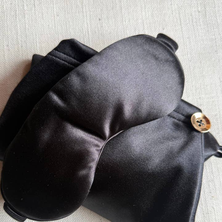 MUAVES - Wholesale Sleep/Eye Mask - Night Luxe Duo - Midnight Onyx0