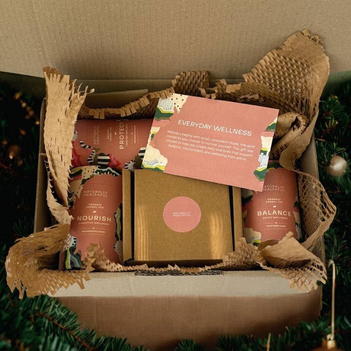 Everyday wellness tea gift set for wholesale by Naturally Healthful