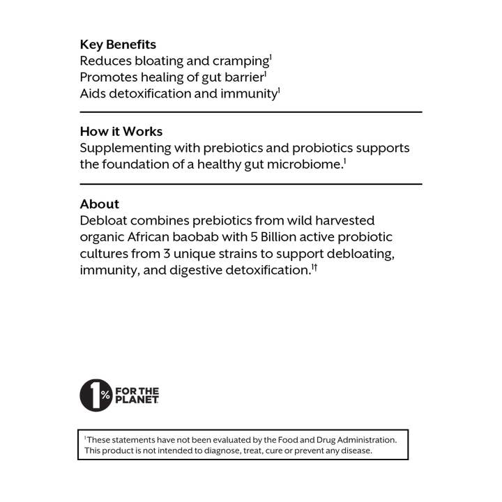 Promix - Wholesale Oral Supplement/Vitamin - Unflavored Debloat: Prebiotic + Probiotic3