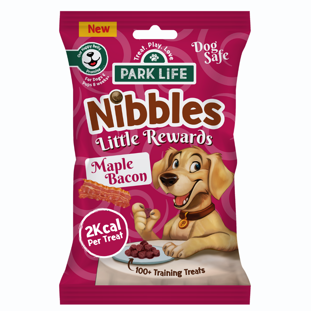 PARK LiFE - Wholesale Pet Treats - Dog - Nibbles Little Rewards Maple Bacon Flavour 80g3