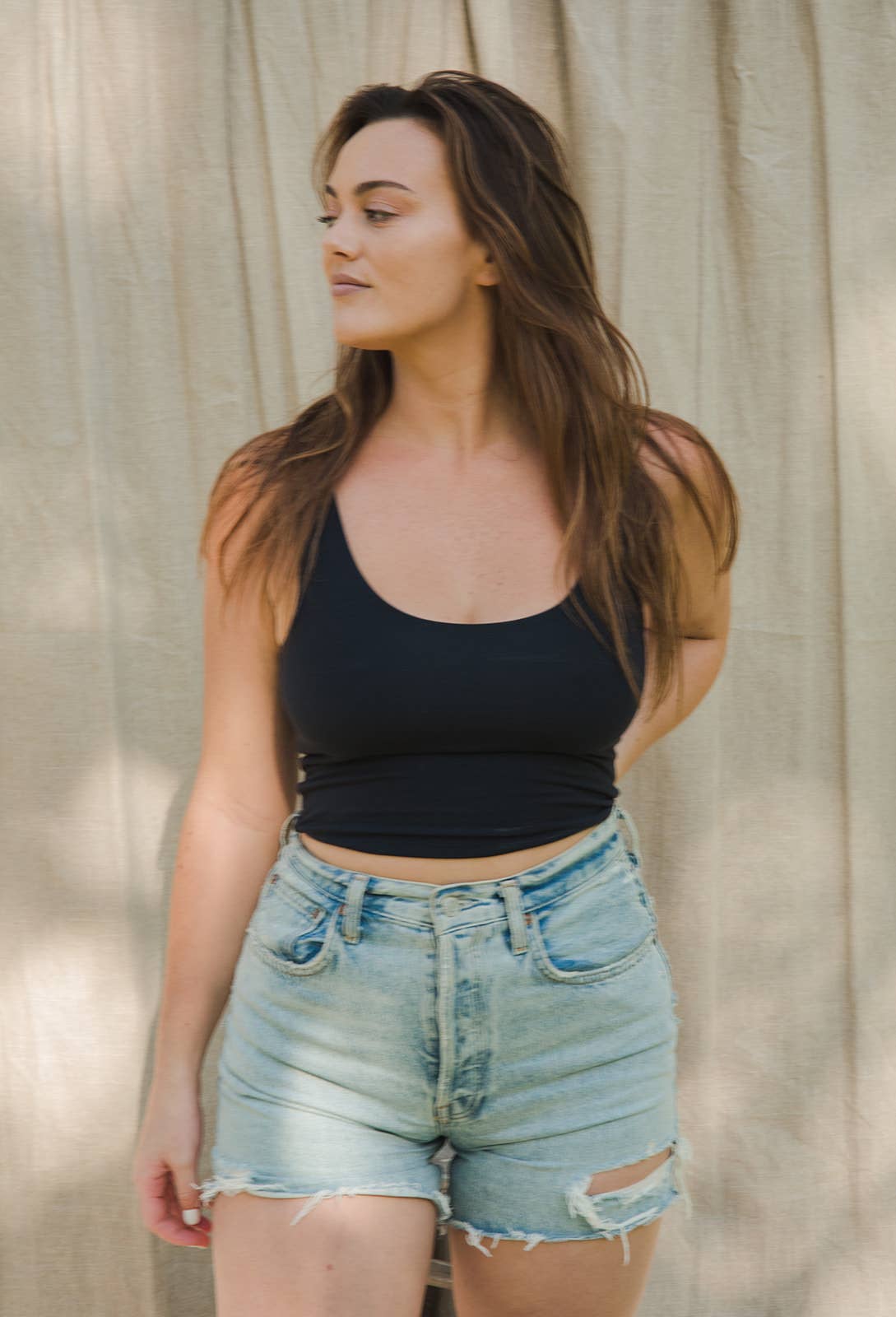 Boob-eez - Wholesale Tank Top - Women's - The Devon - Double Layer Scoop11