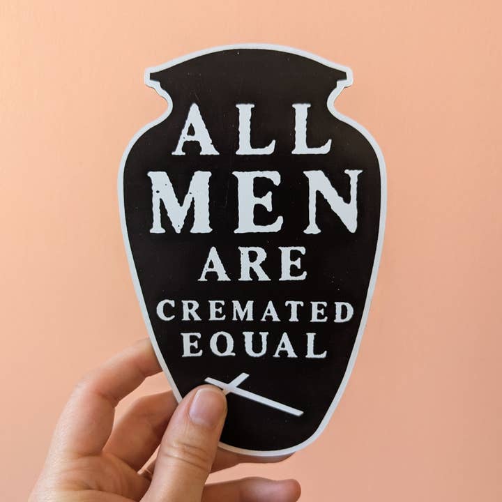 Cremated Car Magnet for wholesale by Ghost Poppy