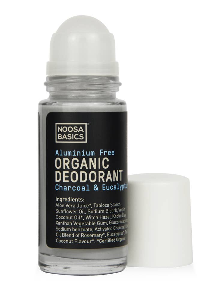 Roll On Deodorant met actieve kool voor wholesale door Noosa Basics