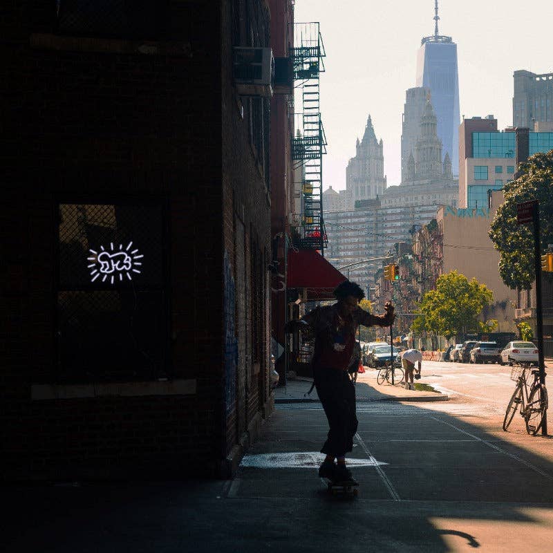 Yellowpop – Großhandel Neonschilder – Radiant Baby, YP x Keith Haring, LED-Leuchtreklame2