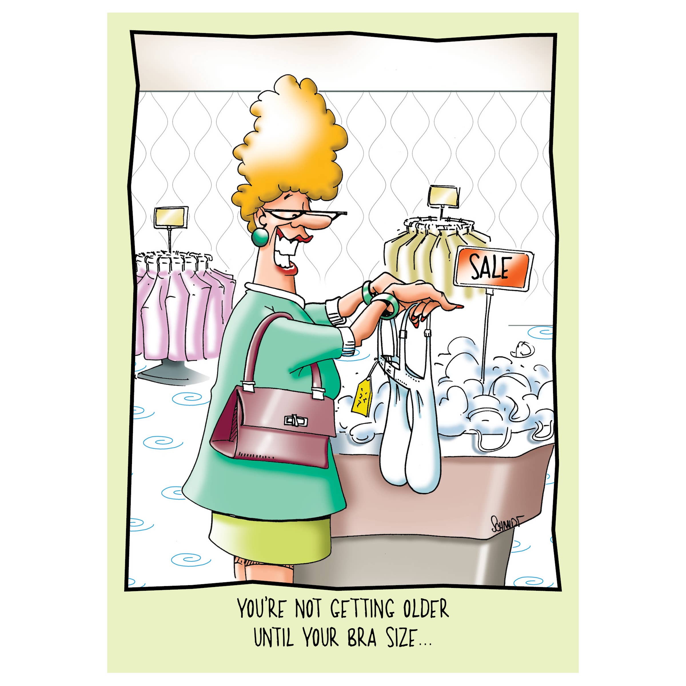 Raspberries - Vendita all'ingrosso Biglietti di auguri - Reggiseno lungo | Biglietto d'auguri umoristico1