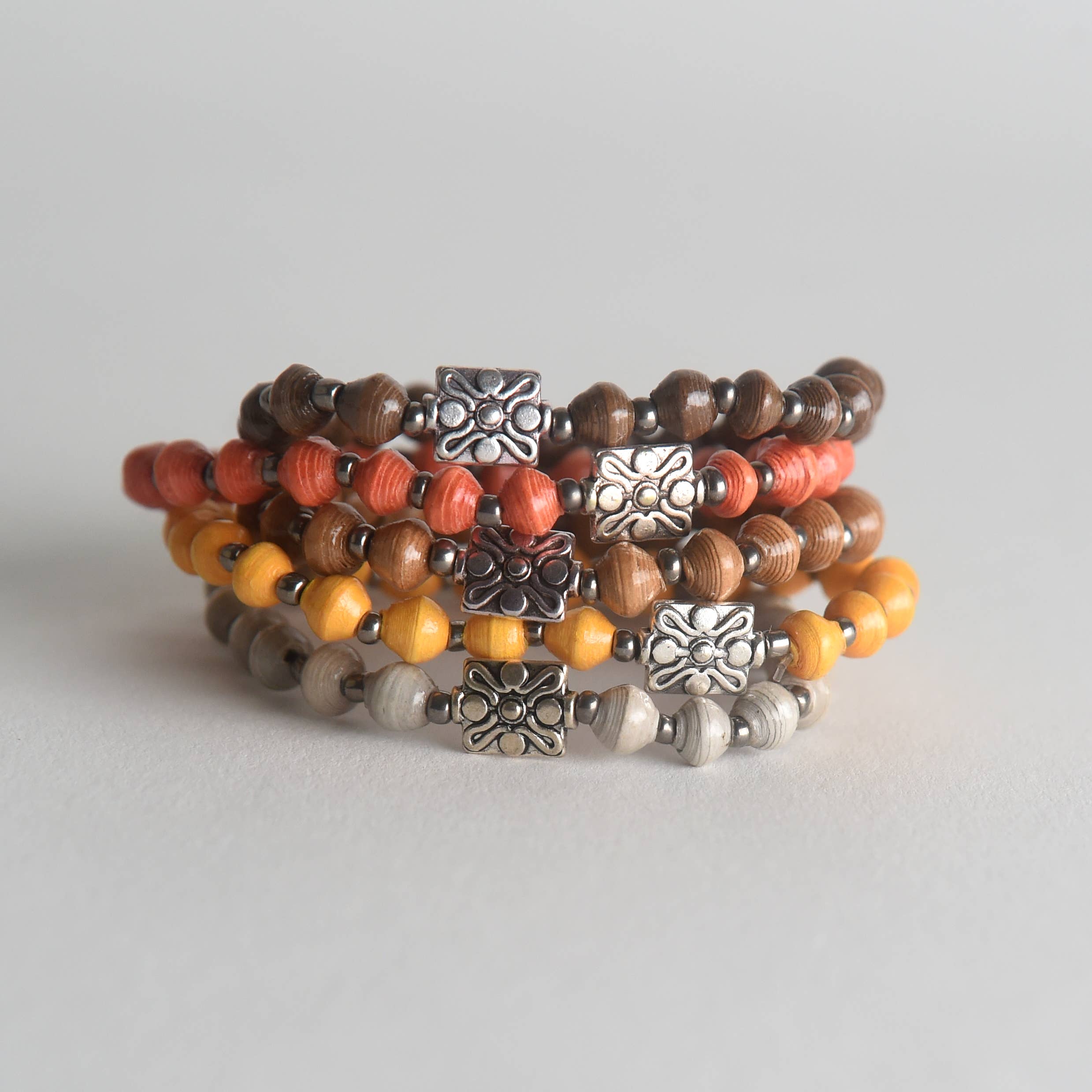 Project Have Hope - Venta al por mayor Juegos de joyas - Juego de 5 pulseras con encanto4