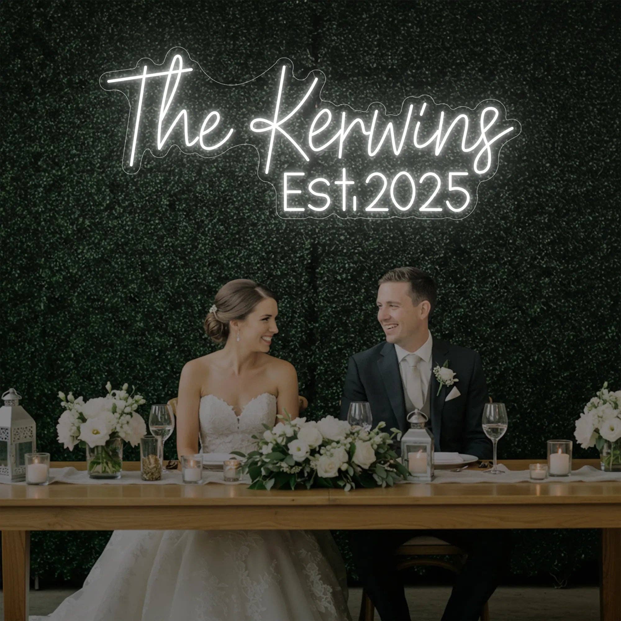 Light Your Way - Wholesale Neon Sign - Wedding Last Names Custom Neon Sign V50