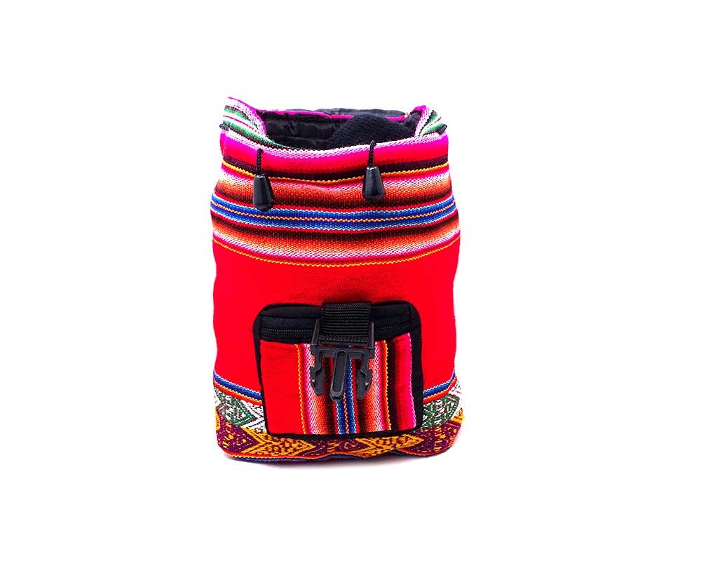 Pichincha - Wholesale Backpack - Women's - Mini Tribal Striped Peruvian Backpack5
