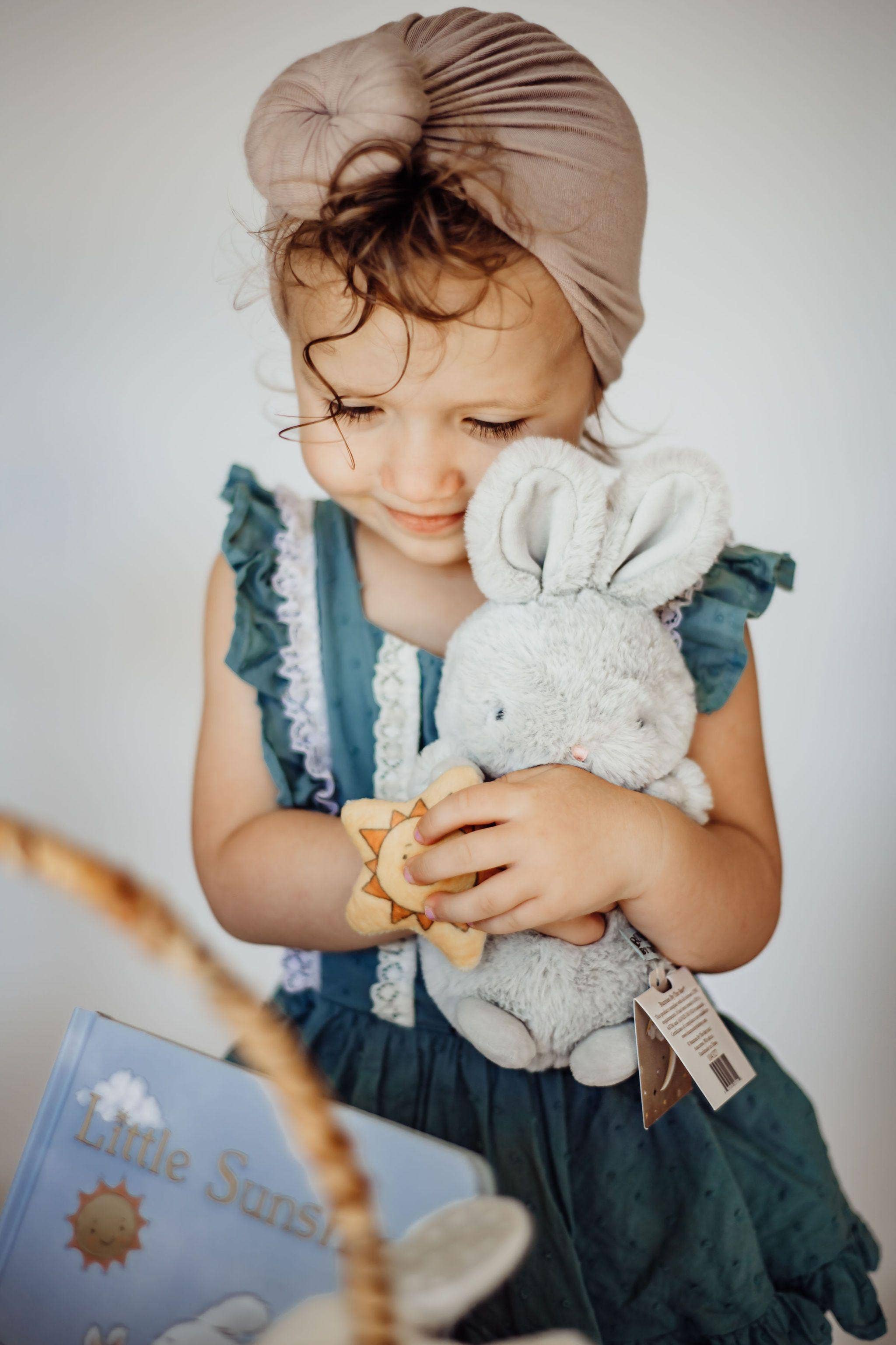 Bunnies By the Bay - Vente Peluche – enfant et bébé - Lapin fleuri de l'île2