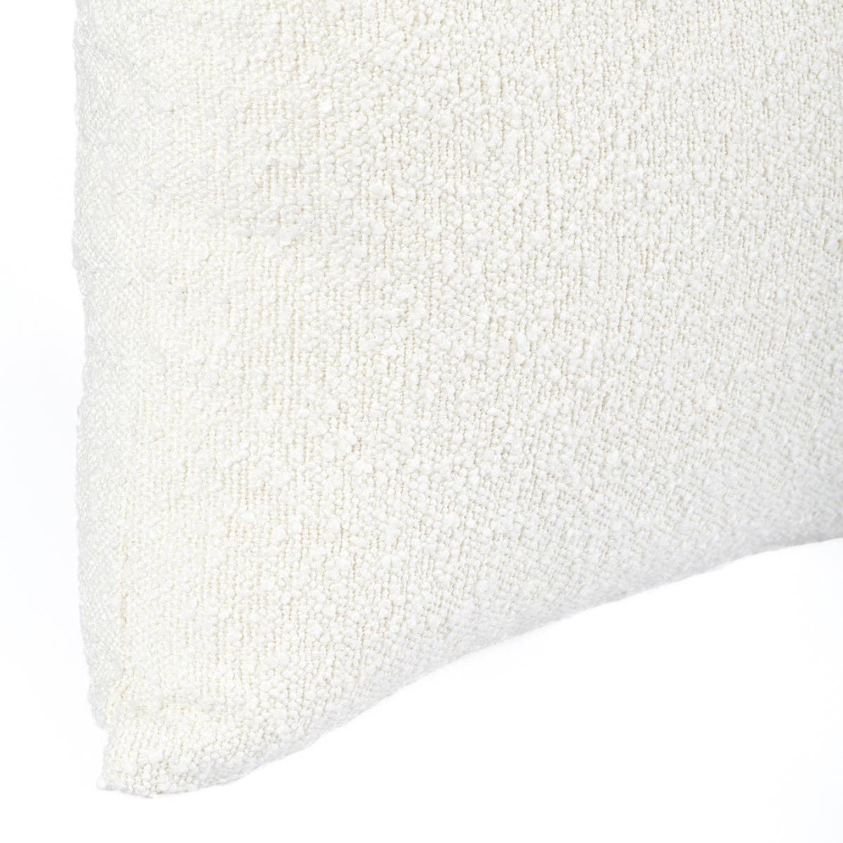 KUXIN // Home Fashion - Wholesale Chair Cushion - Cushion NOKKLI 45x45 Bouclé White1
