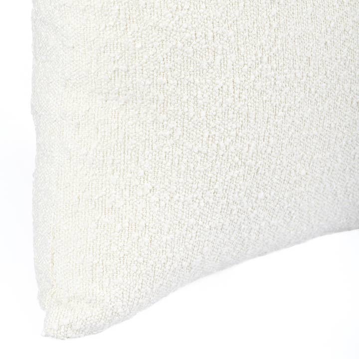 KUXIN // Home Fashion - Wholesale Chair Cushion - Cushion NOKKLI 45x45 Bouclé White1