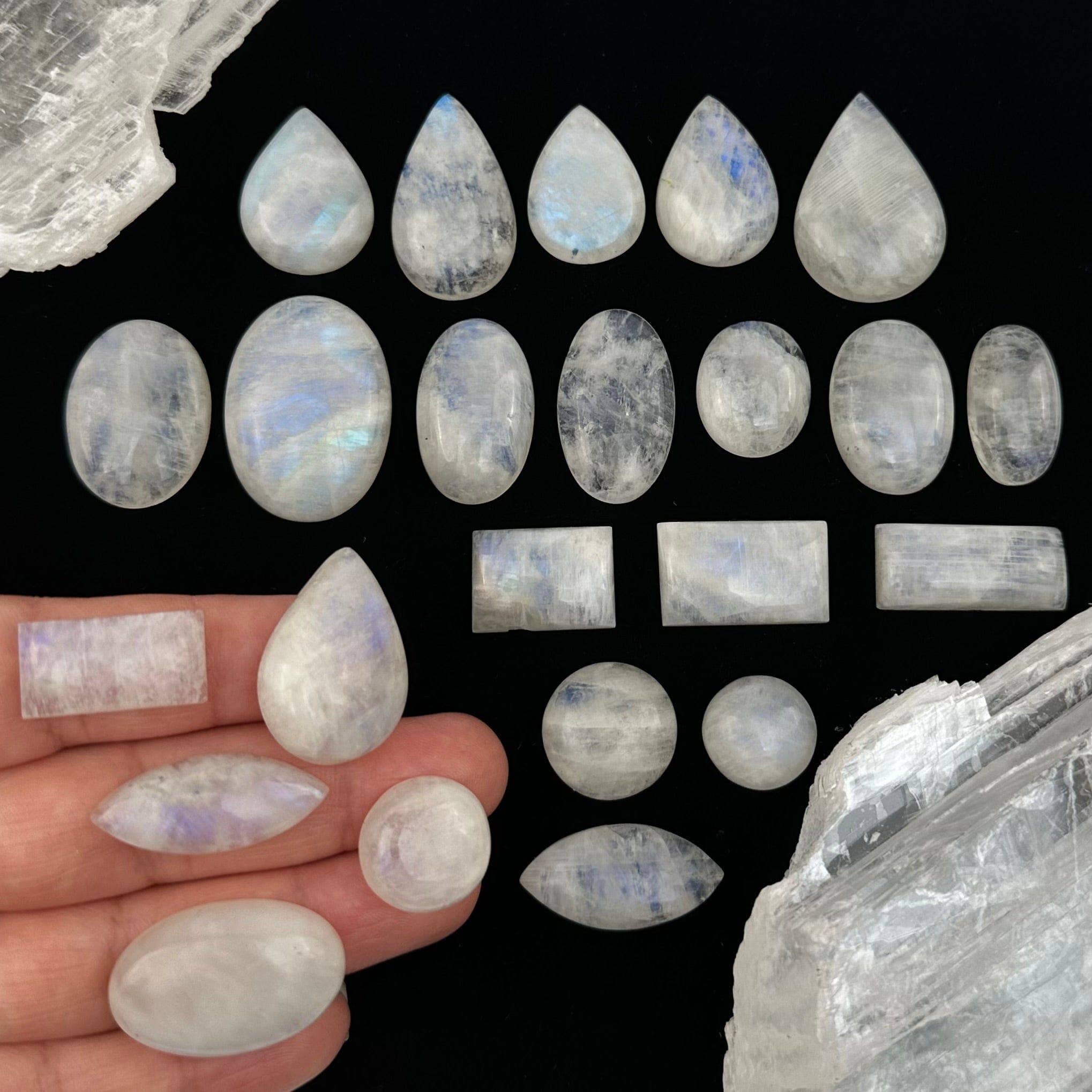 Rock Paradise - Wholesale Spiritual Stone/Crystal - Moonstone Crystal Cabochon0