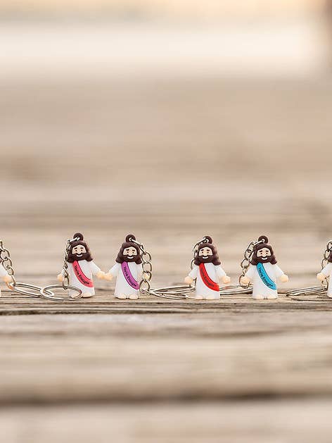 You're Enough® Jesus Mini Keychains for wholesale by You're Enough®