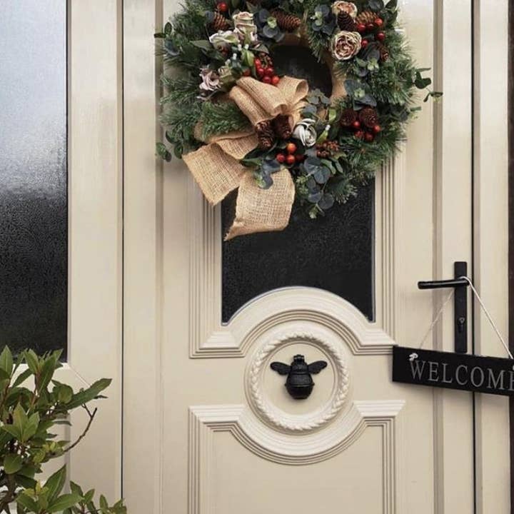 Brass bee - Vendita all'ingrosso Manopola/pomello - Battiporta a forma di ape in ottone - Finitura nera9