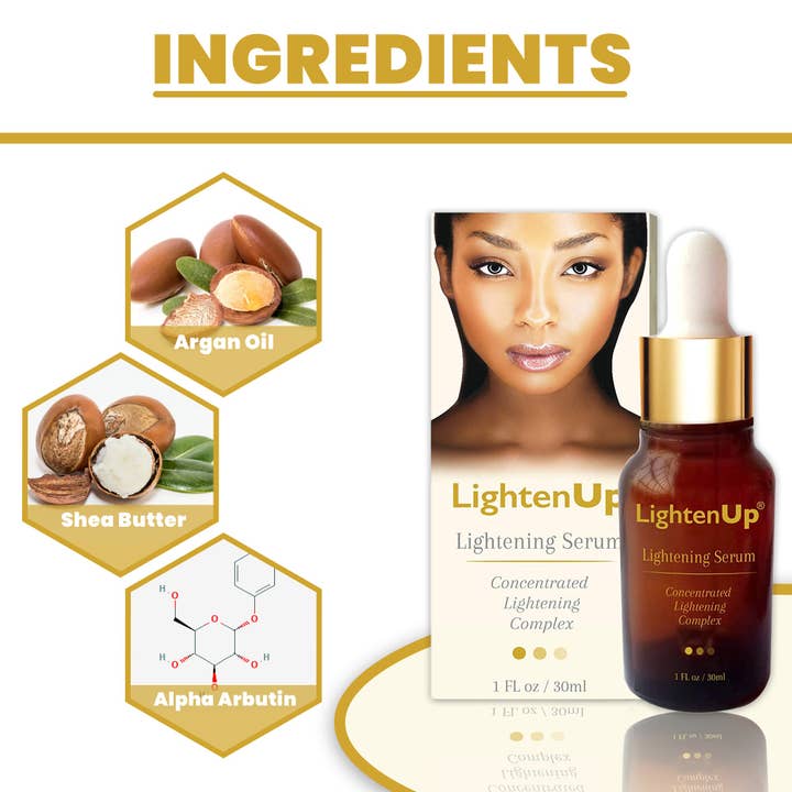 Mitchell Brands - Wholesale Facial Serum/Concentrate - Omic LightenUp Anti-Aging Lightening Serum - 30ml / 1 Fl Oz