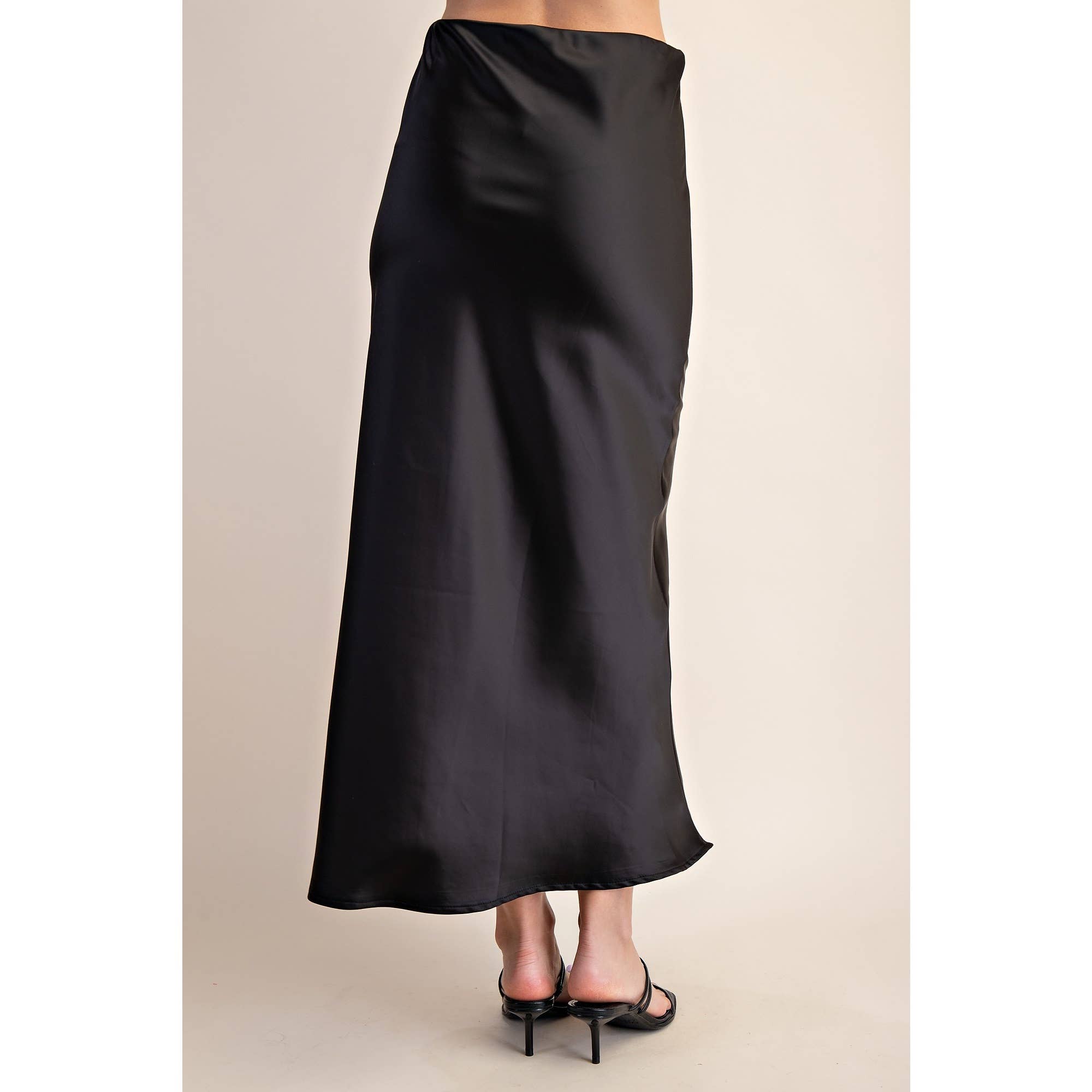 STYLE USA - Wholesale Skirt - Women's - Midi Satin Skirt9